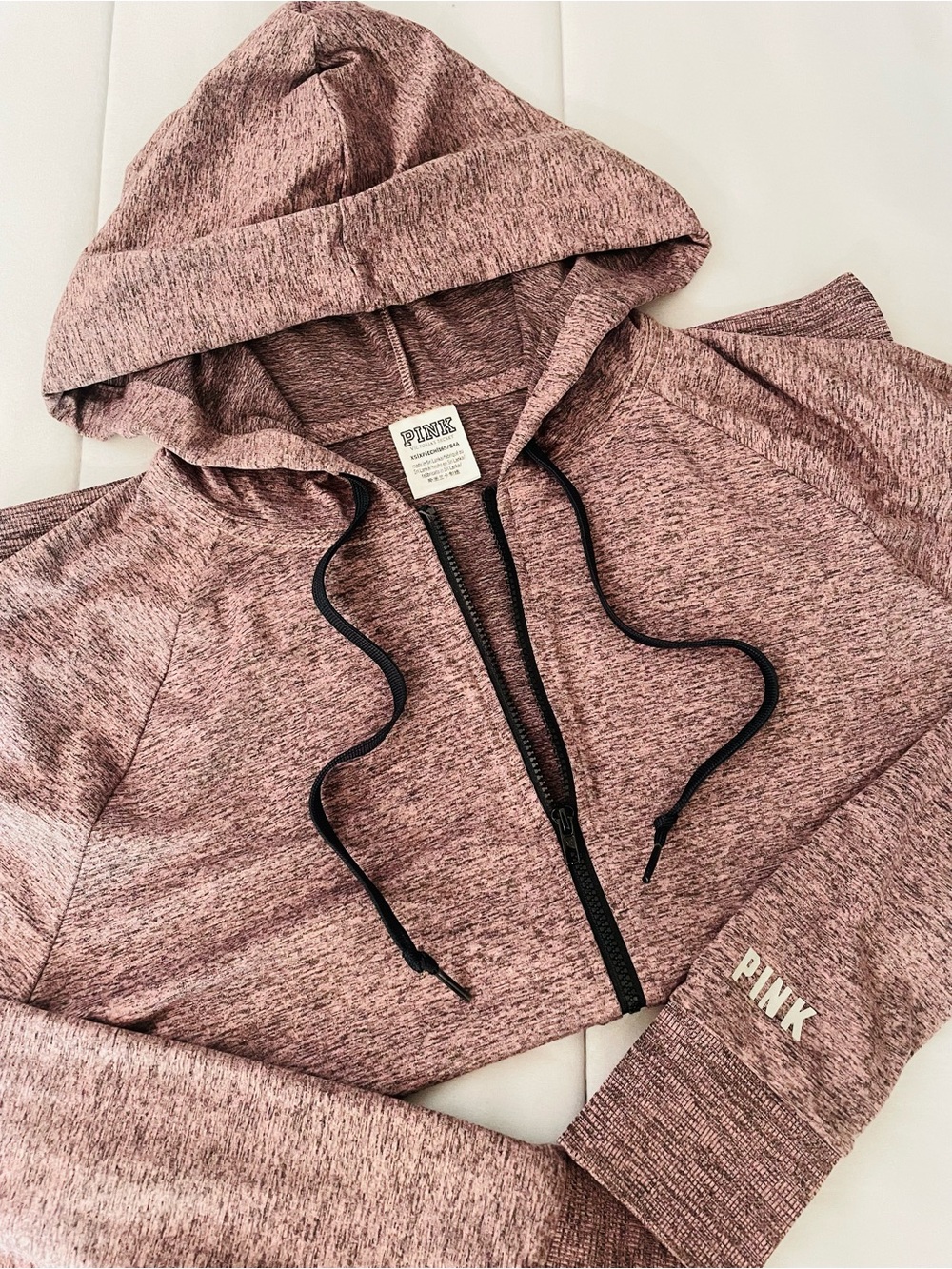 PINK Ultimate Knit Slouchy Full Zip